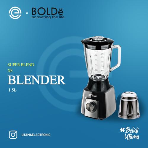 Jual BOLDE Blender Kaca 1.5 Liter Super Blend X8 Jakarta Pusat UTAMA_ELECTRONIC Tokopedia