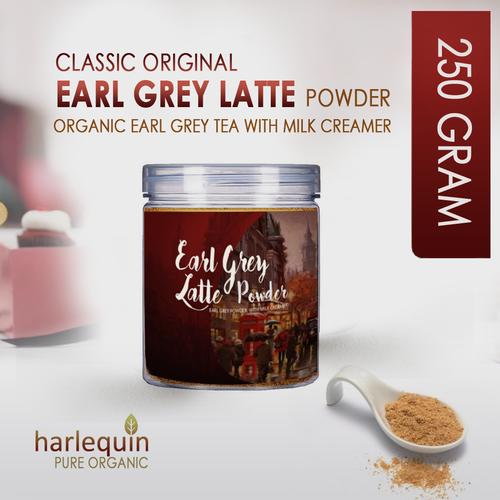 Foto Produk Earl Grey Tea Powder 250 Gram Teh Earl Grey Latte Bubuk Organik dari Harlequin Herb