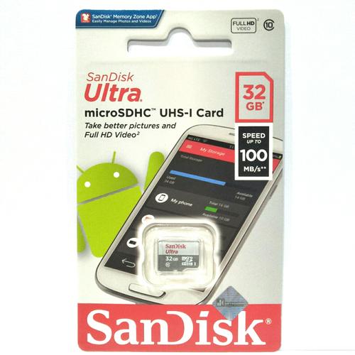Foto Produk SANDISK ULTRA MICROSD 32GB 80MB/S MICROSDHC UHS-I MICRO SD CLASS 10 dari VENUSSHOP