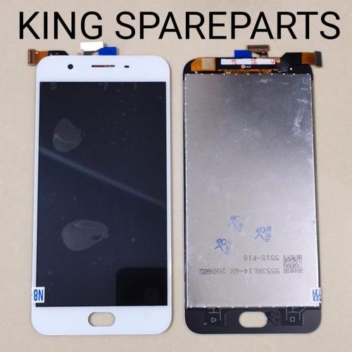 Gambar LCD OPPO f1s a59 complete ori white a1601 - Putih dari KING sparepart undefined Tokopedia
