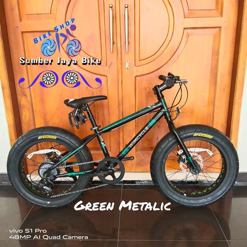 Foto Produk Sepeda MTB 20 Wimcycle Fatkids bike 20x4.00 7speed dari sumber jaya 1990