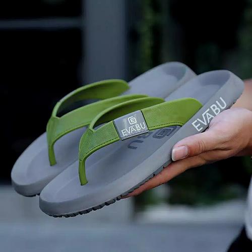 Jual sandal slop pria original evabu 