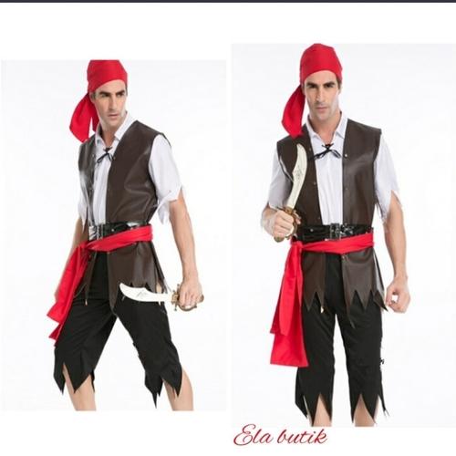 Jual kostum bajak laut/pirates cosplay/dewasa - M - Kota Medan - ela ...