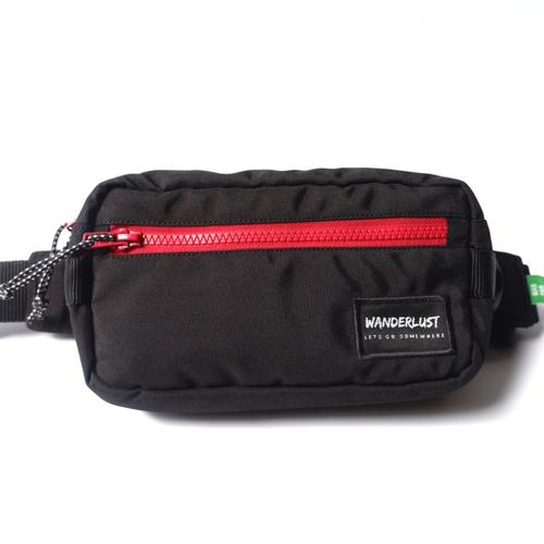 Foto Produk Wanderlust Nooga Hippack Hip Pack Selempang Waistbag Sling Black Red dari Wanderlustbag Official