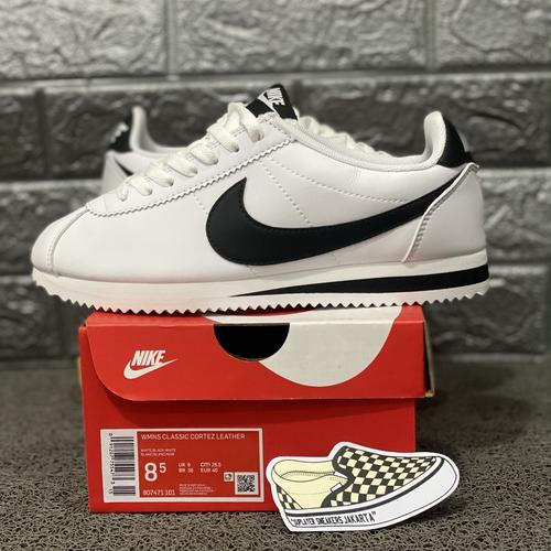 Promo Nike Cortez classic leather White Black BNIB - 39 - Jakarta Barat -  Suplayer Sneakers | Tokopedia