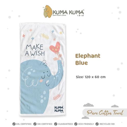 Foto Produk Kuma Kuma Pure Cotton Towel - SPRING LILAC dari Chubby Baby Shop