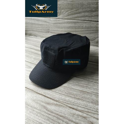Gambar Topi komando hitam - Cokelat dari Tulipjaya,CV Jakarta Pusat Tokopedia