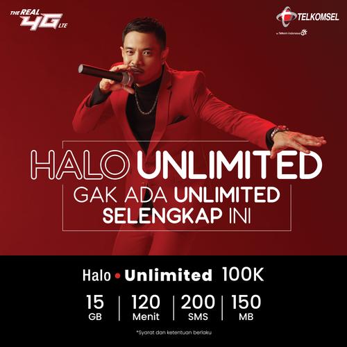 Foto Produk Halo Unlimited Super Lite - 1 BULAN dari Telkomsel