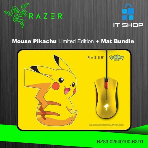 Foto Produk Razer DeathAdder Essential & Goliathus Speed Pikachu Limited Edition dari IT-SHOP-ONLINE