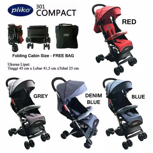 Kereta Dorong Bayi Lipat Kecil Free Bag 