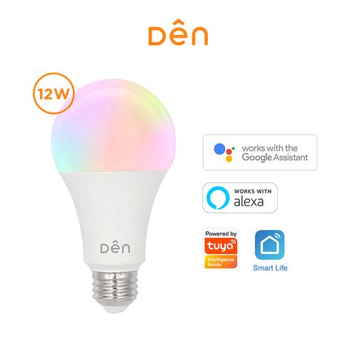 den smart home wifi led bulb 12w bohlam led rgbcct