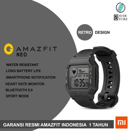 Jual Original Smart watch Xiaomi Deskripsi Amazfit Neo Retro Smartwatch -  Kota Malang - CAIROST0RE | Tokopedia