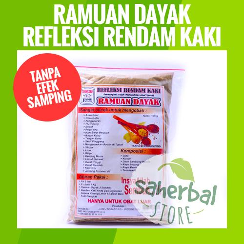 Foto Produk RAMUAN DAYAK - REFLEKSI RENDAM KAKI 100% REMPAH (Bonus Wedhang Uwuh) dari SAHERBAL STORE
