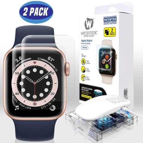 Jual Whitestone Dome Tempered Glass Apple Watch Series 6 / 5 / 4 / SE - 44mm,  With Uv - Kota Medan - Dbest Com Official | Tokopedia