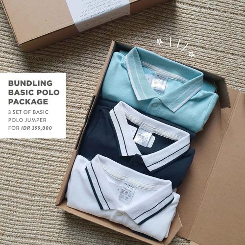 Foto Produk LEBIH HEMAT BELI 3 | Paket Polo Basic Jumper | OHBABYDAYS dari Ohbabydays