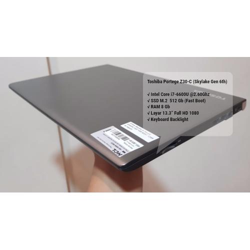 Foto Produk Toshiba Portege Z30-C -Intel i7 Gen6th-SSD M2 512Gb dari NJ.KOMPUTER