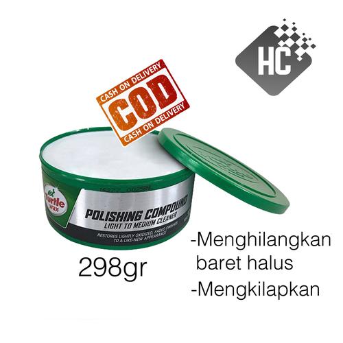 Foto Produk Turtle Wax POLISHING COMPOUND PASTA 298g / obat poles mobil /detailing dari HC auto