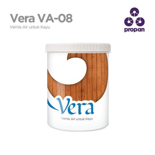 Foto Produk PROPAN WOOD STAIN WATERBASED VERA VA-08 0.8 L CAT KAYU OUTDOOR INDOOR - walnut dari BKO Wooden shop