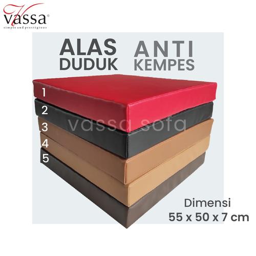 Foto Produk ALAS DUDUK / BANTAL MEDITASI /REBOUNDED FOAM / 55x50x7 CM dari Vassa Sofa