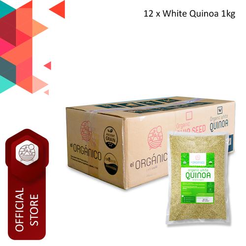 Foto Produk White Quinoa Organic El Organico 1Kg (Carton Box) dari ELorganico