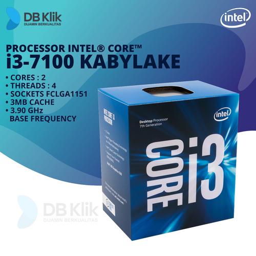 Foto Produk Processor Intel Core i3 7100 KABYLAKE dari dbclick
