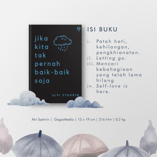 Foto Produk Jika Kita Tak Pernah Baik Baik Saja - Alvi Syahrin dari Alifia Bookstore