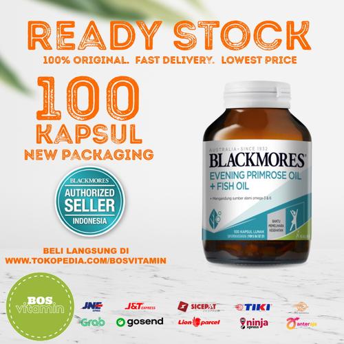Foto Produk Blackmores Evening Primrose Oil + Fish Oil BPOM Kalbe - 100 Kapsul dari Bos Vitamin