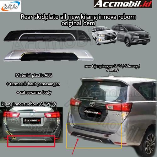 Foto Produk rear skidplate rear bumper all new kijang innova reborn 2016 dari accmobil id