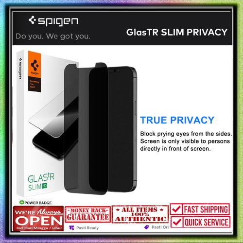 Foto Produk Glass iPhone 12 Pro Max 12 Pro Mini SPIGEN PRIVACY HD GLAStR - iPhone 12ProMax dari Spigen Indonesia