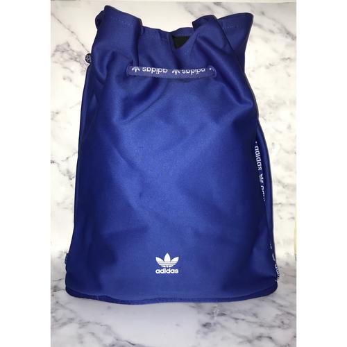 Foto Produk Tas ransel adidas serut canvas unisex big size import new terbaru - Hitam dari abu_shop
