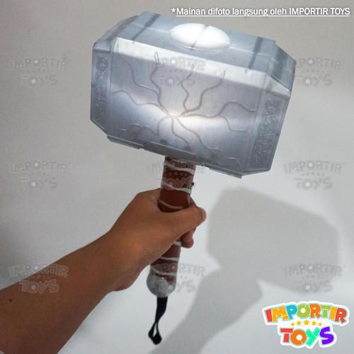 Foto Produk Mainan Anak Palu Thor Unik dgn Bahan yang Super!! - Putih dari IMPORTIR TOYS
