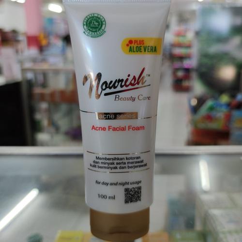 nourish acne facial foam