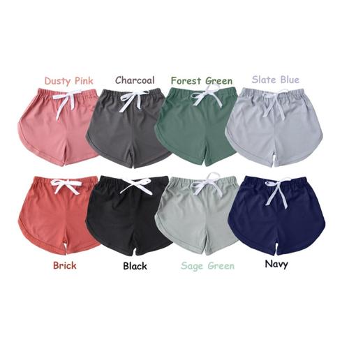 Foto Produk Jobel - Basic Short Girl Edition - SMALL, SLATE BLUE dari Chubby Baby Shop