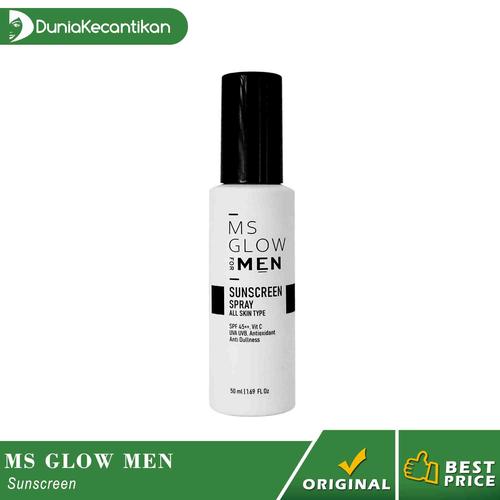 Foto Produk Ms Glow Men Sunscreen Spray / Sunblock MsGlow Men dari DuniaKecantikan