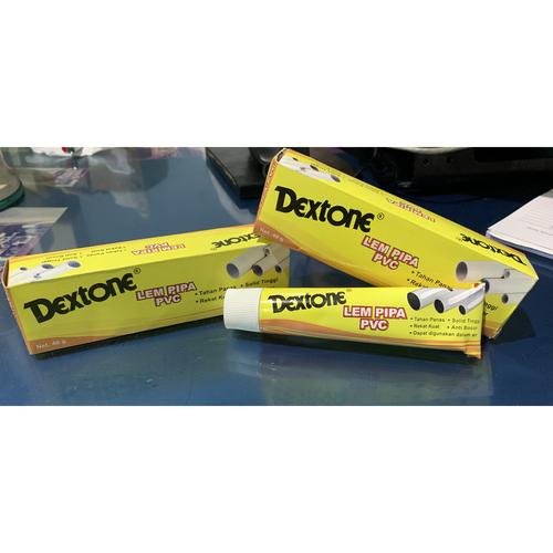Foto Produk Lem pipa pvc dextone 40 gram paralon dari Fastpro