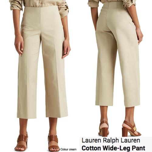 Jual Wide Legs Cotton Pant - tan, 10 