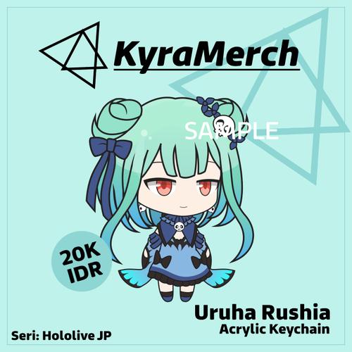 Foto Produk Keychain Hololive Japan Uruha Rushia dari KyraMerch