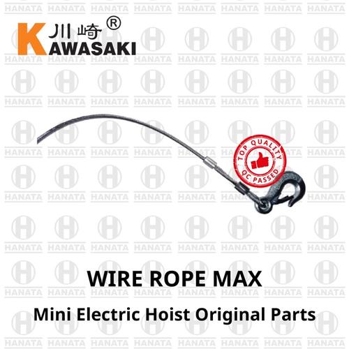 Foto Produk Kawasaki Mini Electric Hoist Spareparts: Sling Hook 30 M x 150/300 Kg dari Hanata Lifting Official