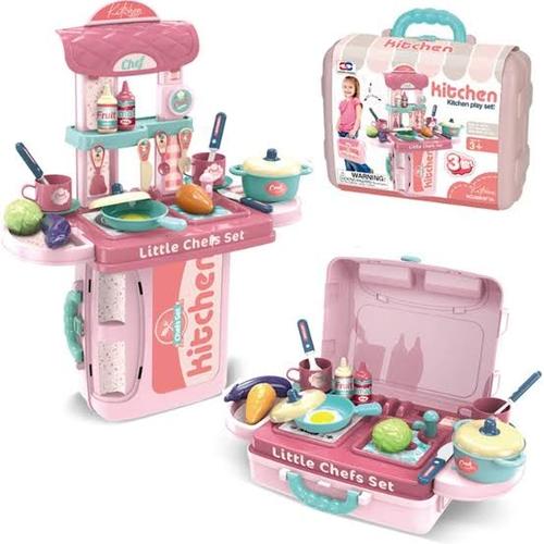 Foto Produk Mainan Masak Masakan Anak Perempuan Alat Dapur Kitchen Set Koper dari THE SUPERTOYS