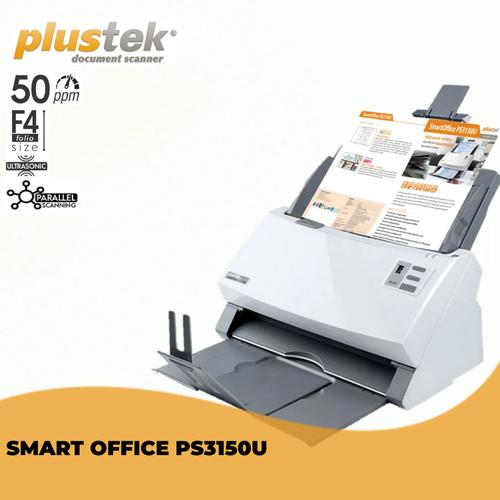 Gambar Scanner Plustek SmartOffice PS3150U ADF - 50 Lembar/Menit - (Legal/F4) dari Jual Scanner Official Jakarta Barat Tokopedia