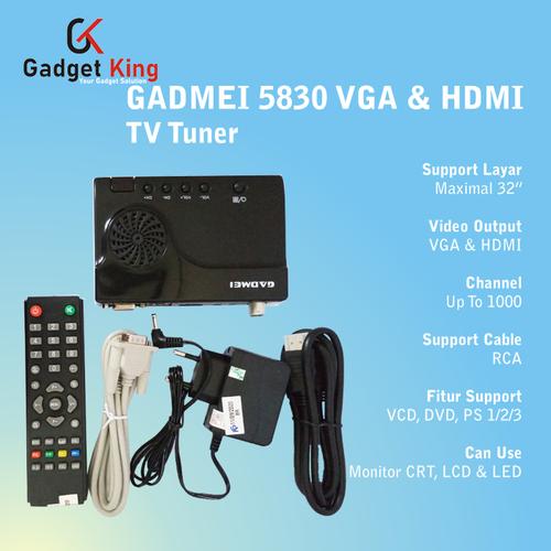Jual Gadmei 5830 HDMI VGA TV Tuner For 