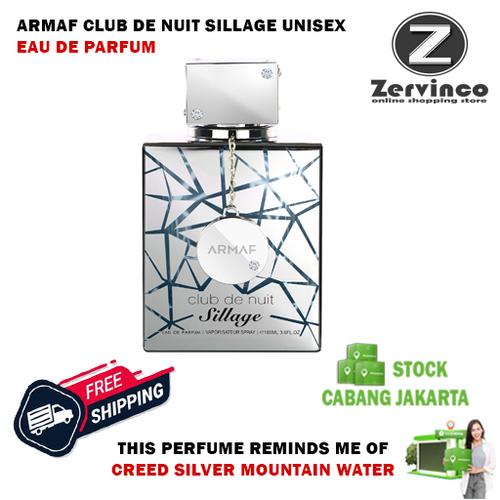 Foto Produk Armaf Club De Nuit Sillage For Unisex Edp 105ml dari Zervinco Parfum Asli