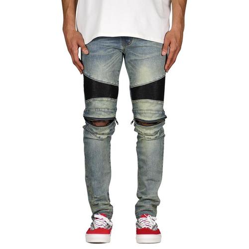 Promo Hyper Denim Moto Zipper Jean 