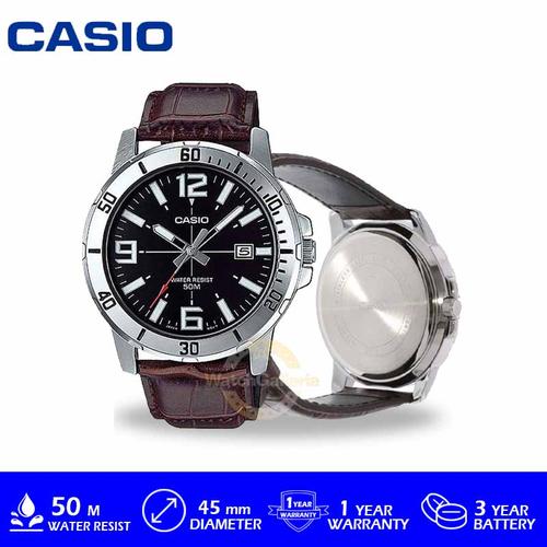 卡西歐(casio)商務指針鋼帶防水腕錶MTP-VD01系列MTP-VD01L-7B | 露天拍賣