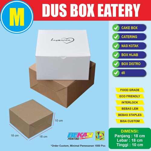Jual DXM00 Dus Makanan Kotak Makan 