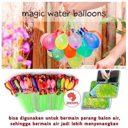 Foto Produk Zoetoys Magic Water Balloons | mainan edukasi | mainan anak | edutoys dari zoetoys
