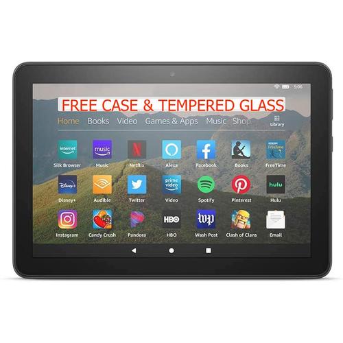 Foto Produk AMAZON Kindle Fire HD 8 Tablet, 8", Latest Editions, with Ads - Hitam dari Duniabargains