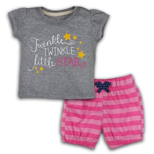 Foto Produk Bearhug Setelan Pendek Anak Perempuan XHD6 Abu Muda Little Star 2-4T - 2T dari Bearhug-Id