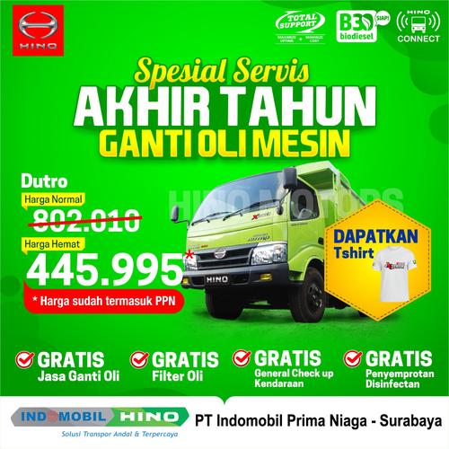 Foto Produk Ganti Oli HINO DUTRO dari INDOMOBIL_HINO_JATIM