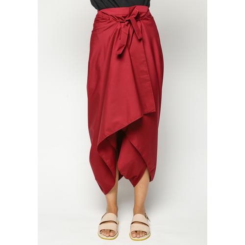 Foto Produk ART.TIK CELANA KULOT MERAH WANITA - K-VJAB03-D9 - All Size dari MADE IN
